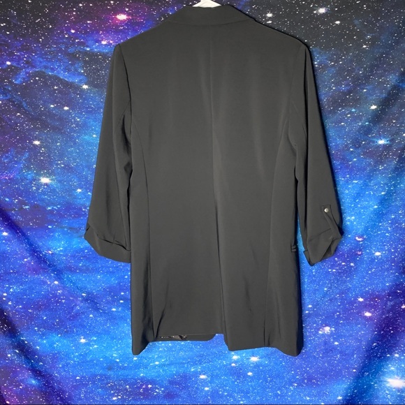 Kensie- Gray Open Front Blazer size Medium - Picture 5 of 10